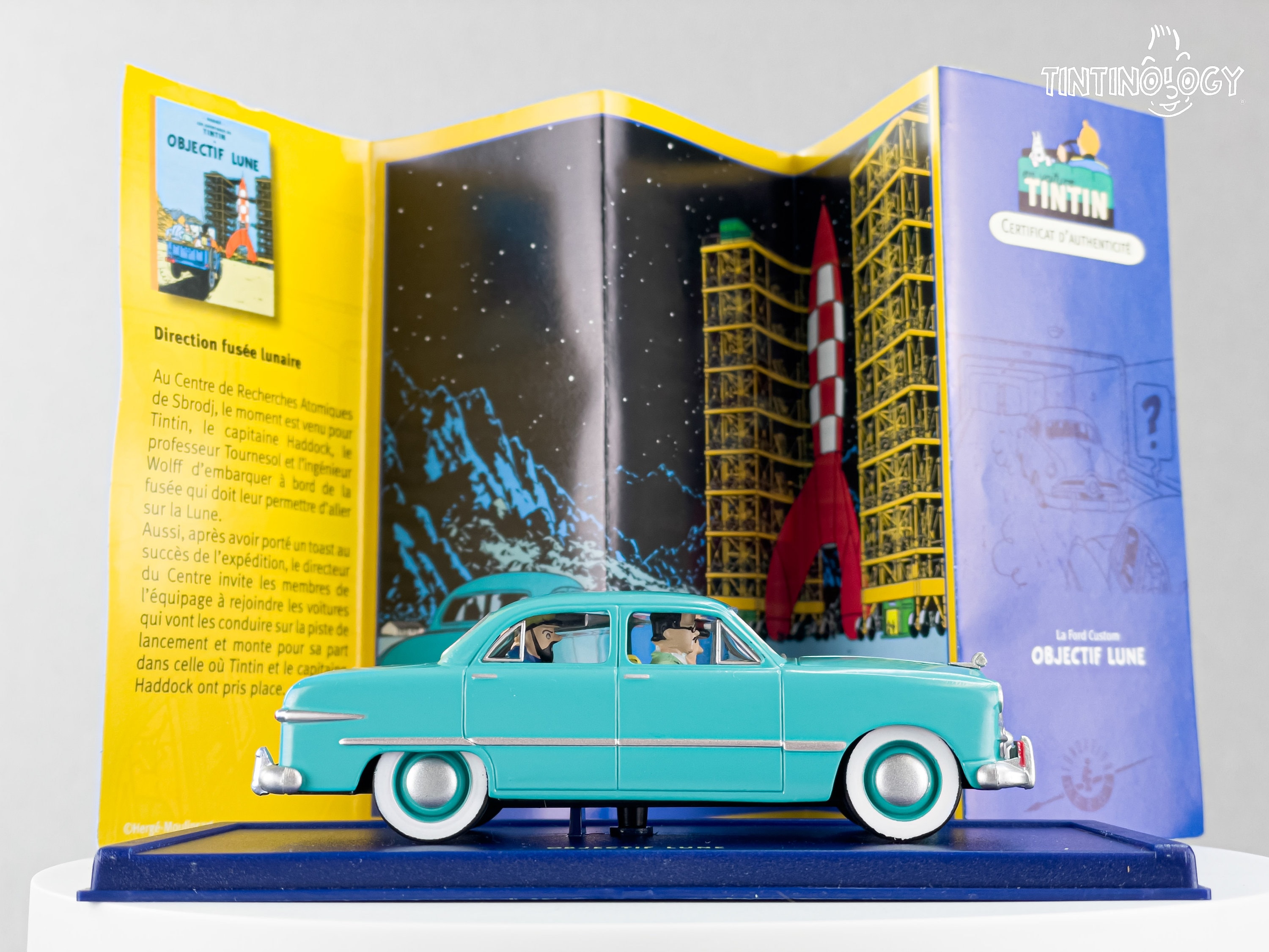 La Ford turquoise d'Objectif Lune 1953 , Ford Custom 1949 - Collection