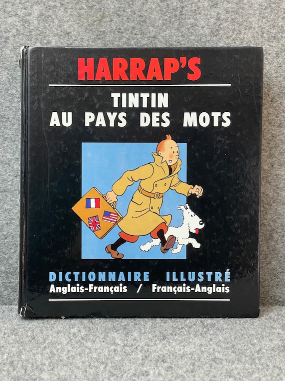 Tintin: Harrap's Illustrated Dictionary V1/V2 French/english