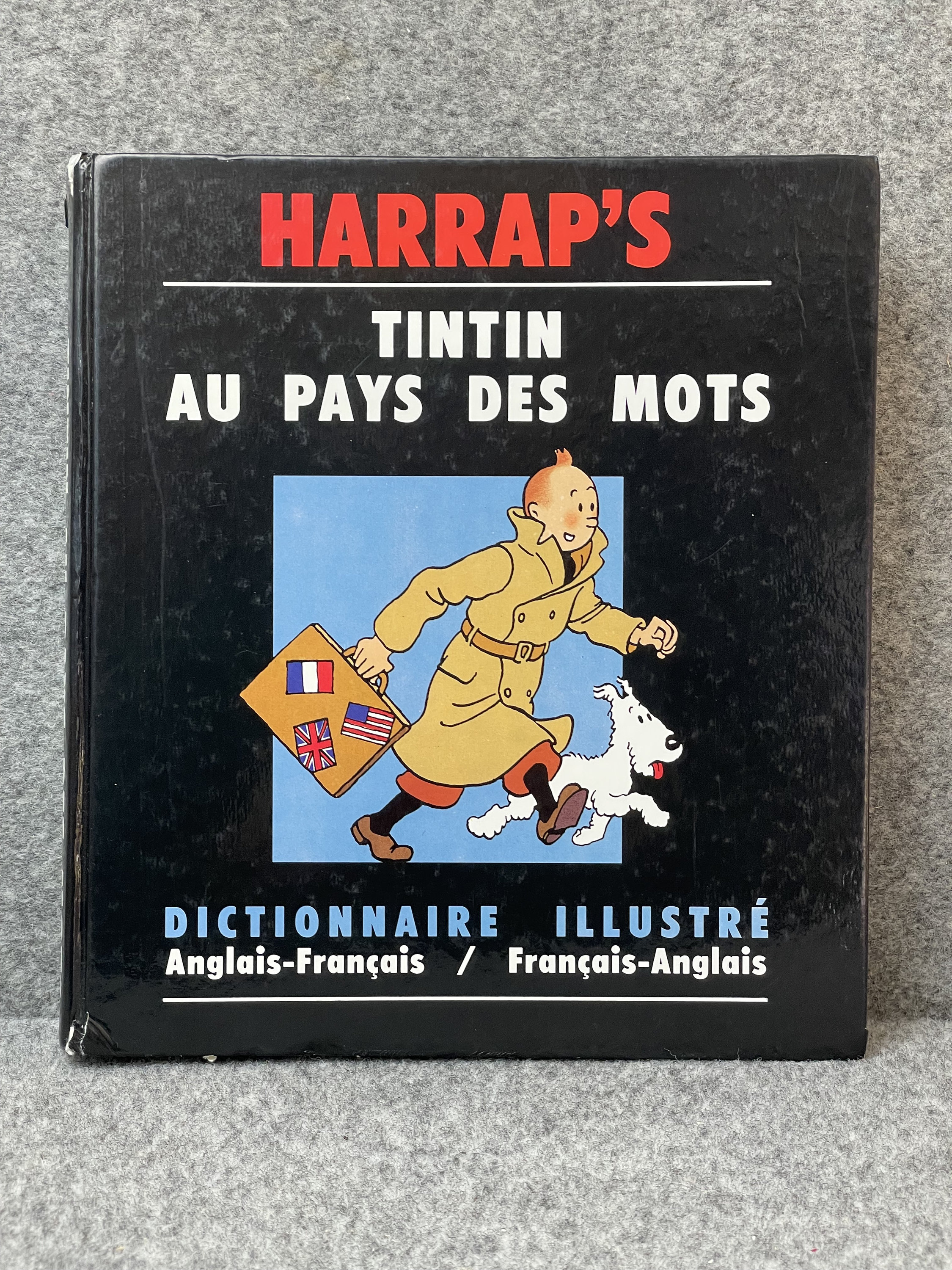 タンタンの冒険 図解仏英辞典「Tintin Au Pays Des Mots」 タンタン：ハラップの図解辞典 V1/V2 フランス語/英語/スペイン語 個別