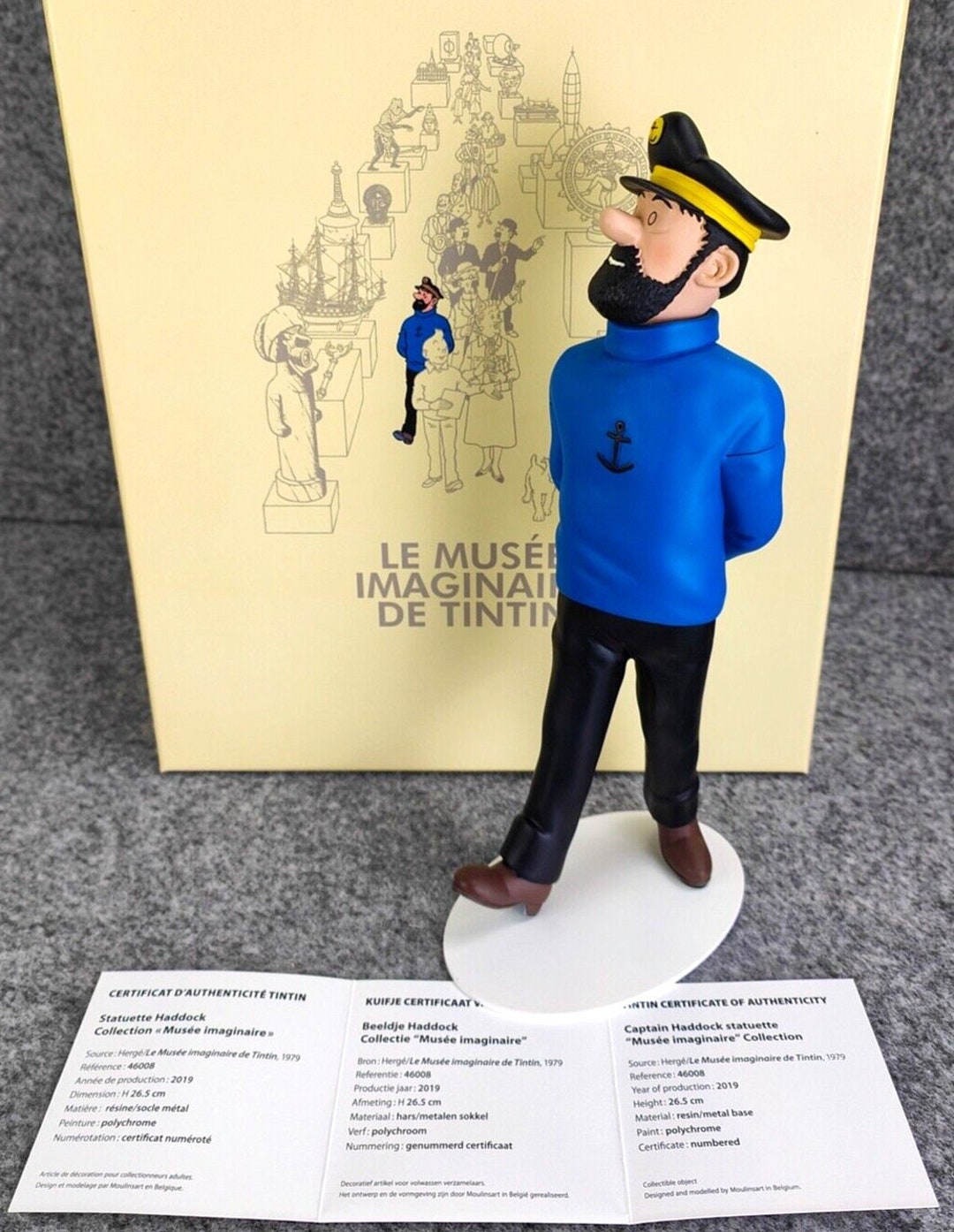 Figurine Tintinimaginatio - Haddock (Musée Imaginaire) - Résine, édition Numérotée, Neuve Sous Blister