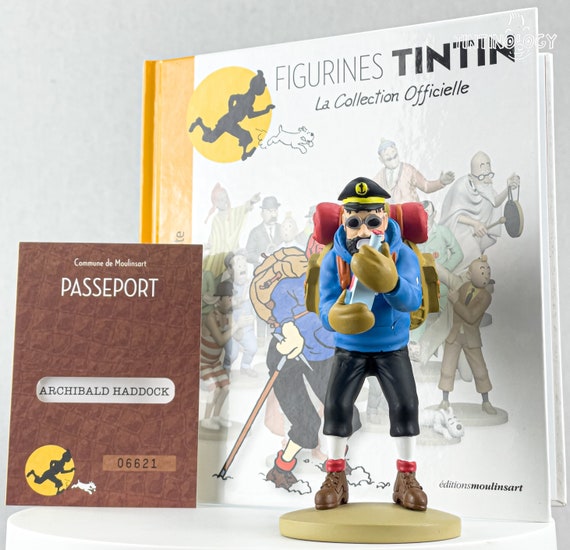 Livre Et Figurine Collection Tintin Haddock En Route (Neu (gemäss Livre Et Figurine Collection Tintin Haddock En Route (Neu (gemäss