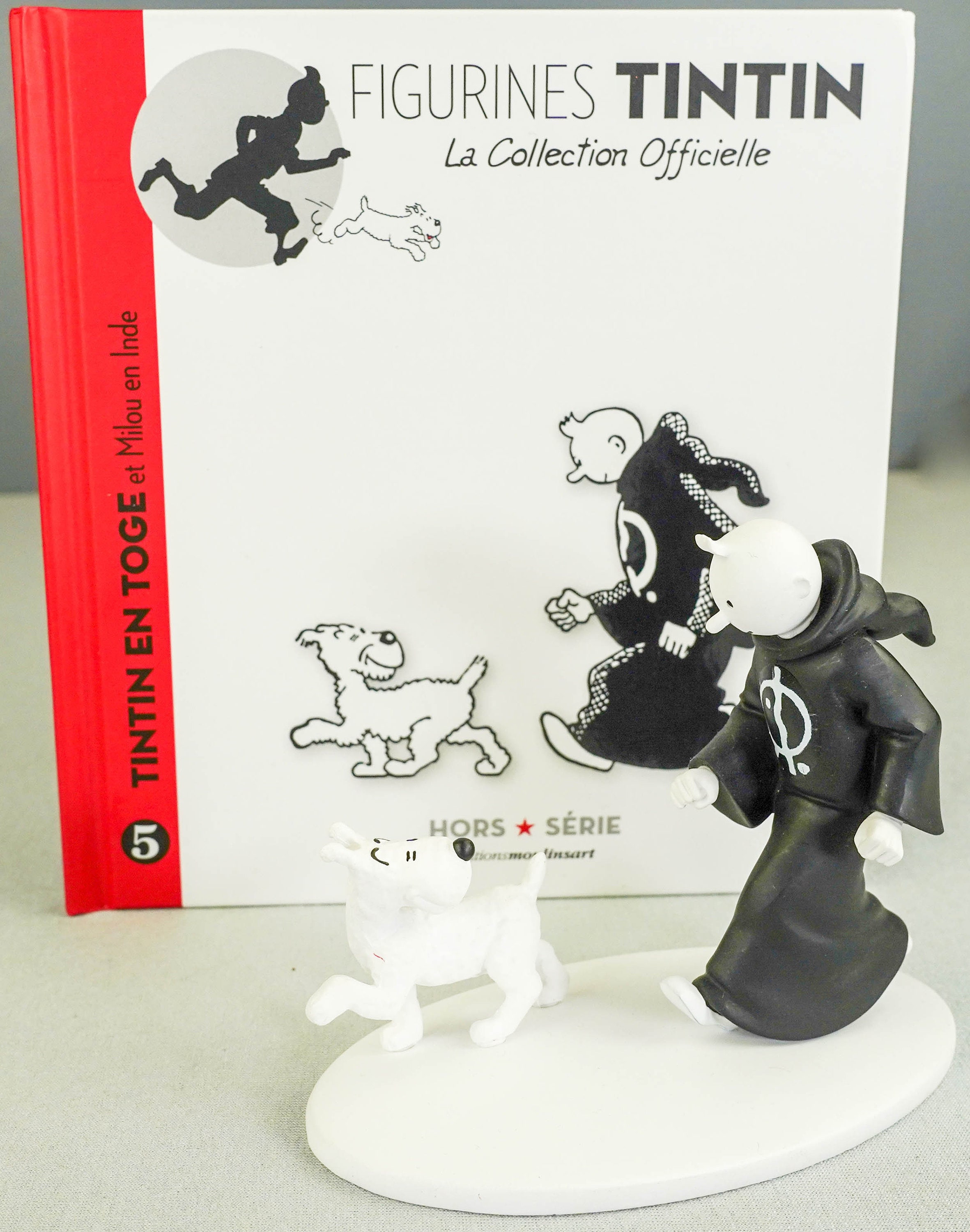 Hors Serie Figurine #5 Tintin in Toga and Snowy Cigars Pharaoh