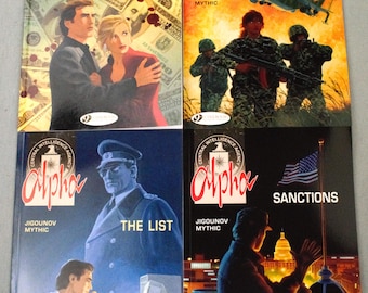 Alpha Volumes 1-4 Comic Books: Cinebook UK Paperback Editions BUY INDIVIDUALLY