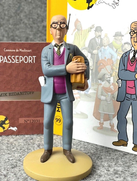 Tintin Figurine Officielle #99 Mik Kanrokitov: Flight 714 to