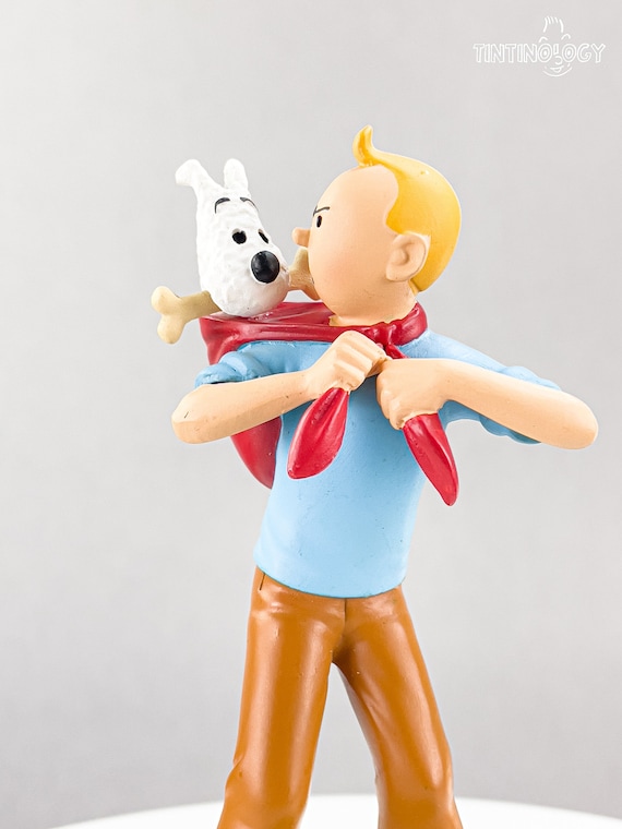 Tintin Figurine Moulinsart 42194: Tintin Carrying Snowy 12cm Herge