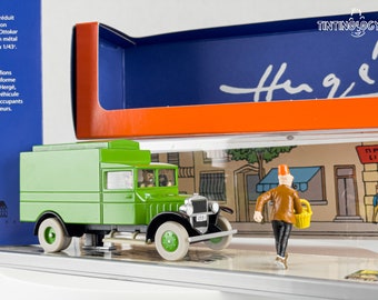 Moulinsart Tintin Car # 5 Fourgon Cellulaire Truck - Ottokars Sceptre Herge model Voiture 1/43 Scale