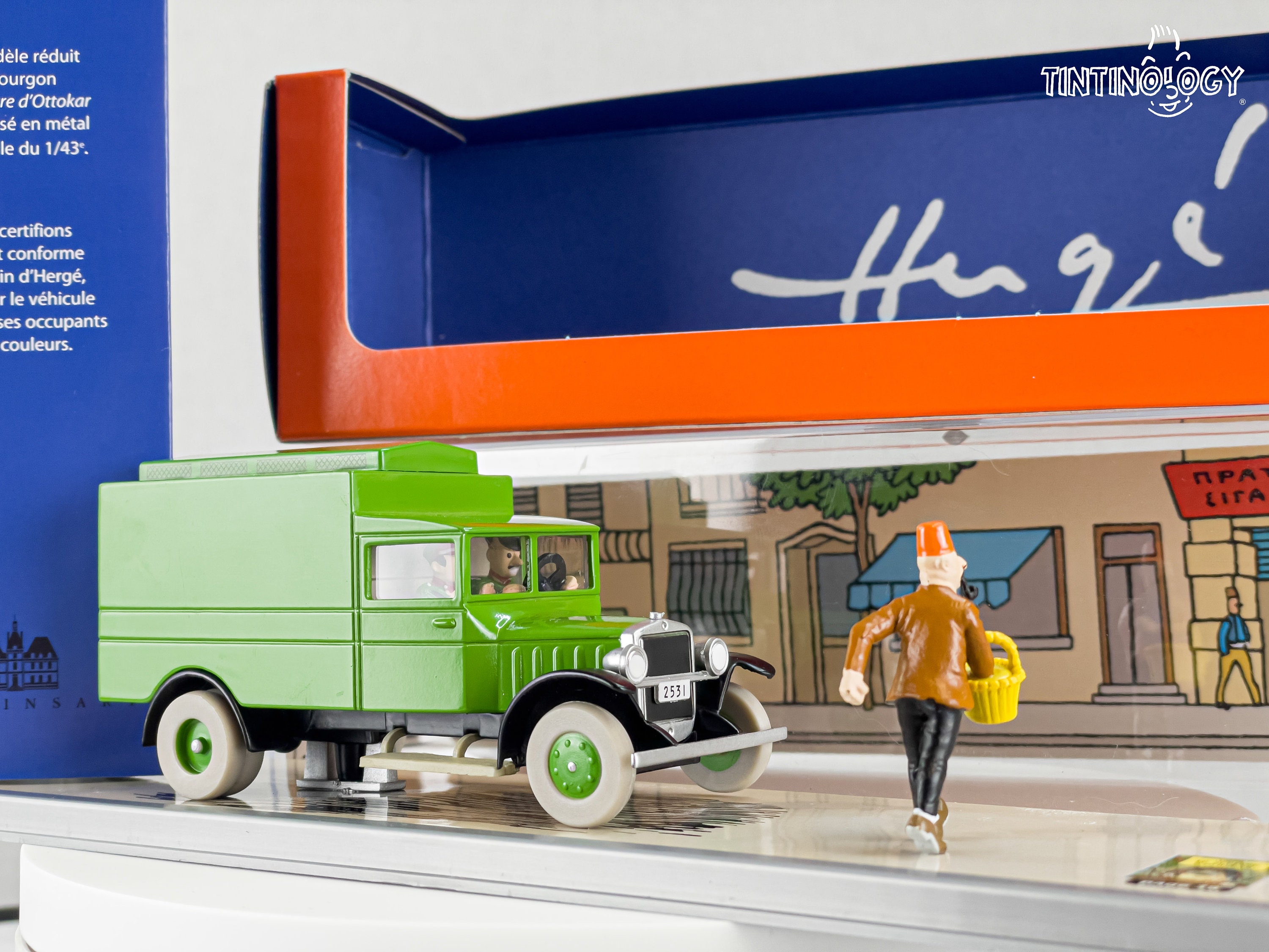 Moulinsart Tintin Car # 5 Fourgon Cellulaire Truck - Ottokars