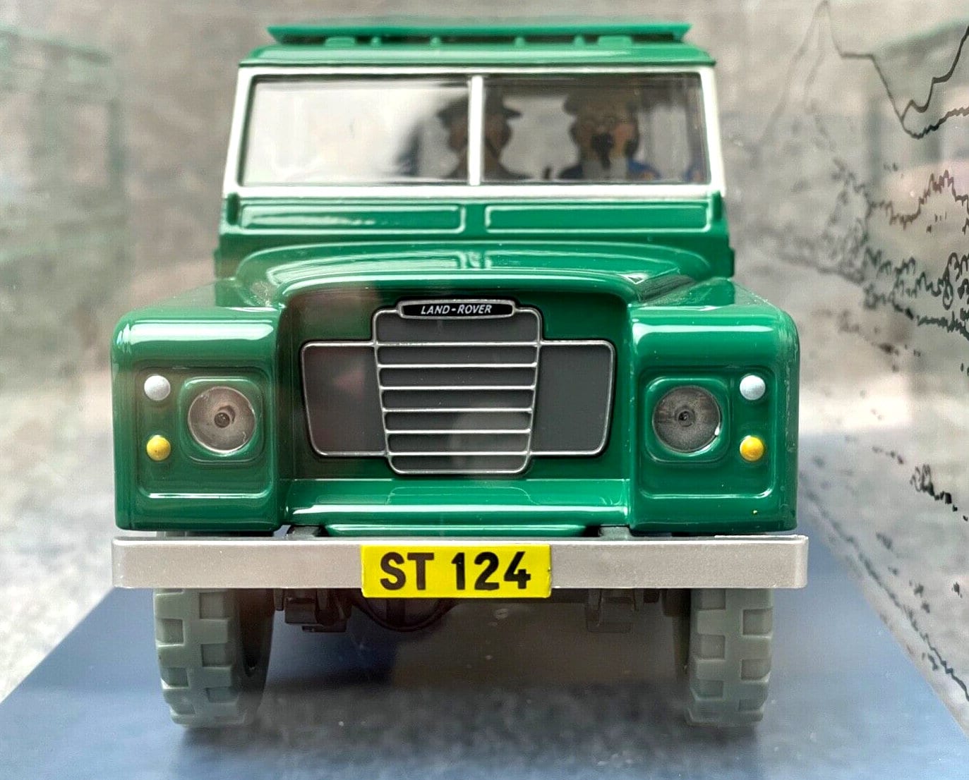 VOITURE TINTIN 1/24 29957 Land Rover Defender: Picaros Hachette