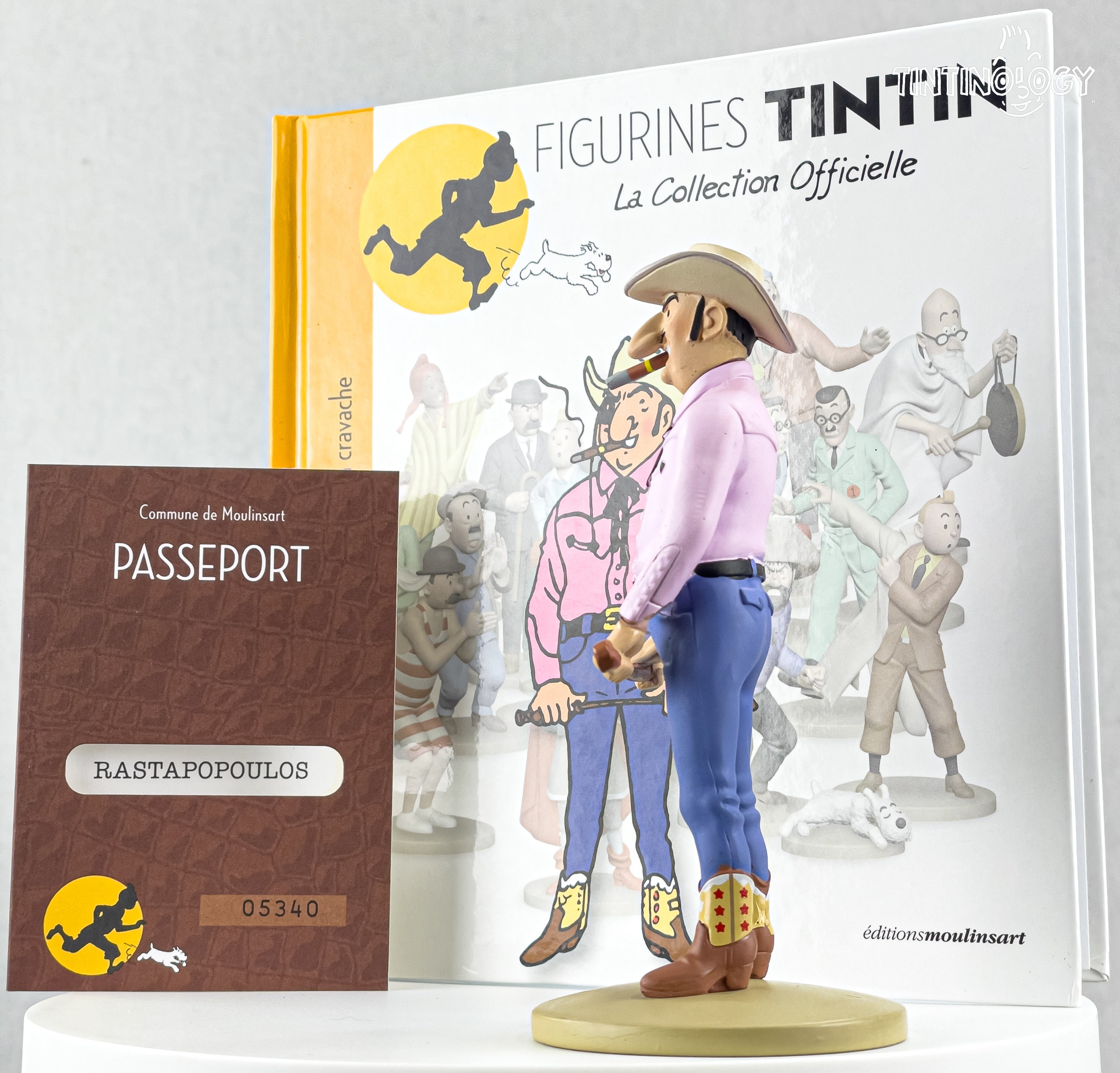 Moulinsart HERGÉ Moulinsart Plomb / Collection VO Tintin Milou au
