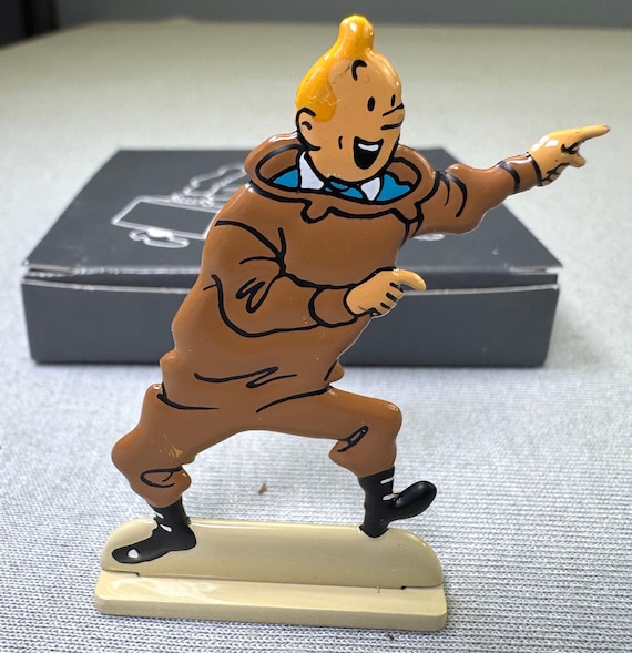 Archives Moulinsart 2D Metal Figurine Tintin Diver: Rackhams