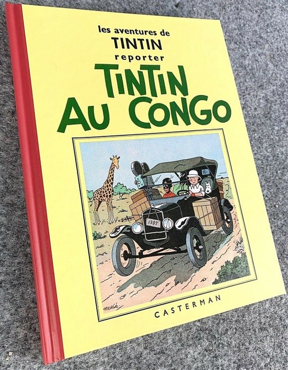Rare Black & White Mini Facsimile 1st Edition Tintin Books 1980s