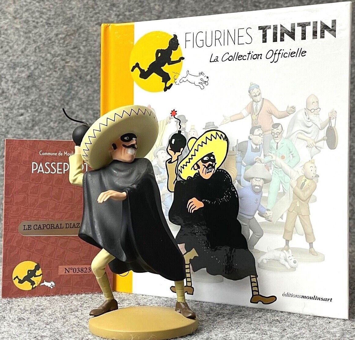 Tintin Figurines Officielle # 97 Caporal Diaz: the Broken Ear