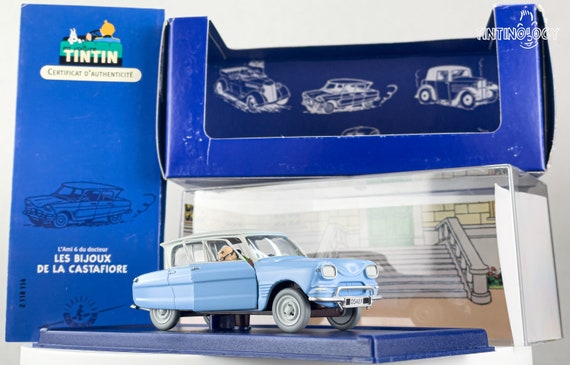 ATLAS TINTIN CAR # 14 Citroen Ami 6 - Castafiore Emerald Herge