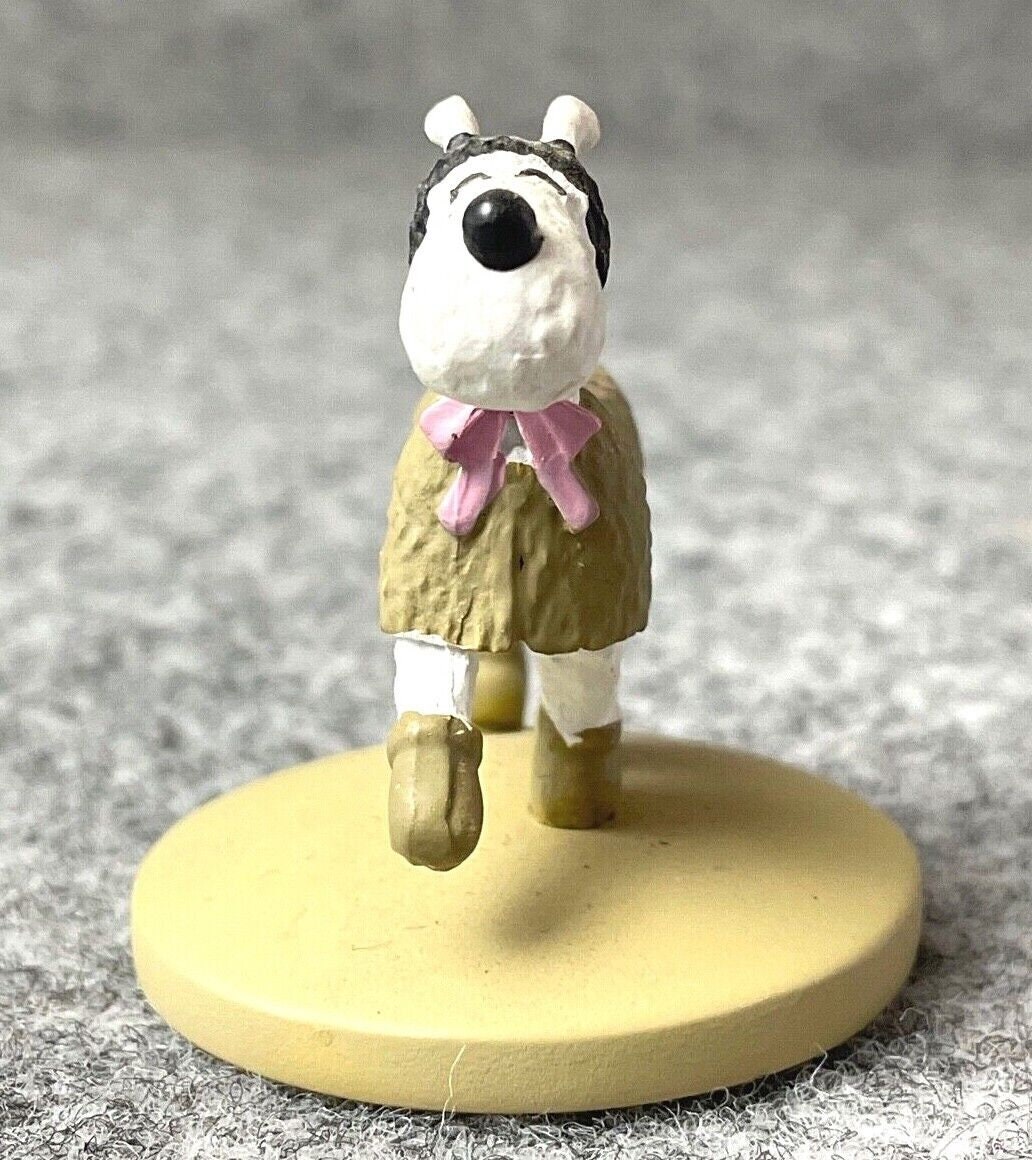 Figurine Milou En Manteau De Fourrure – Tintin – Moulinsart – Collection Officielle