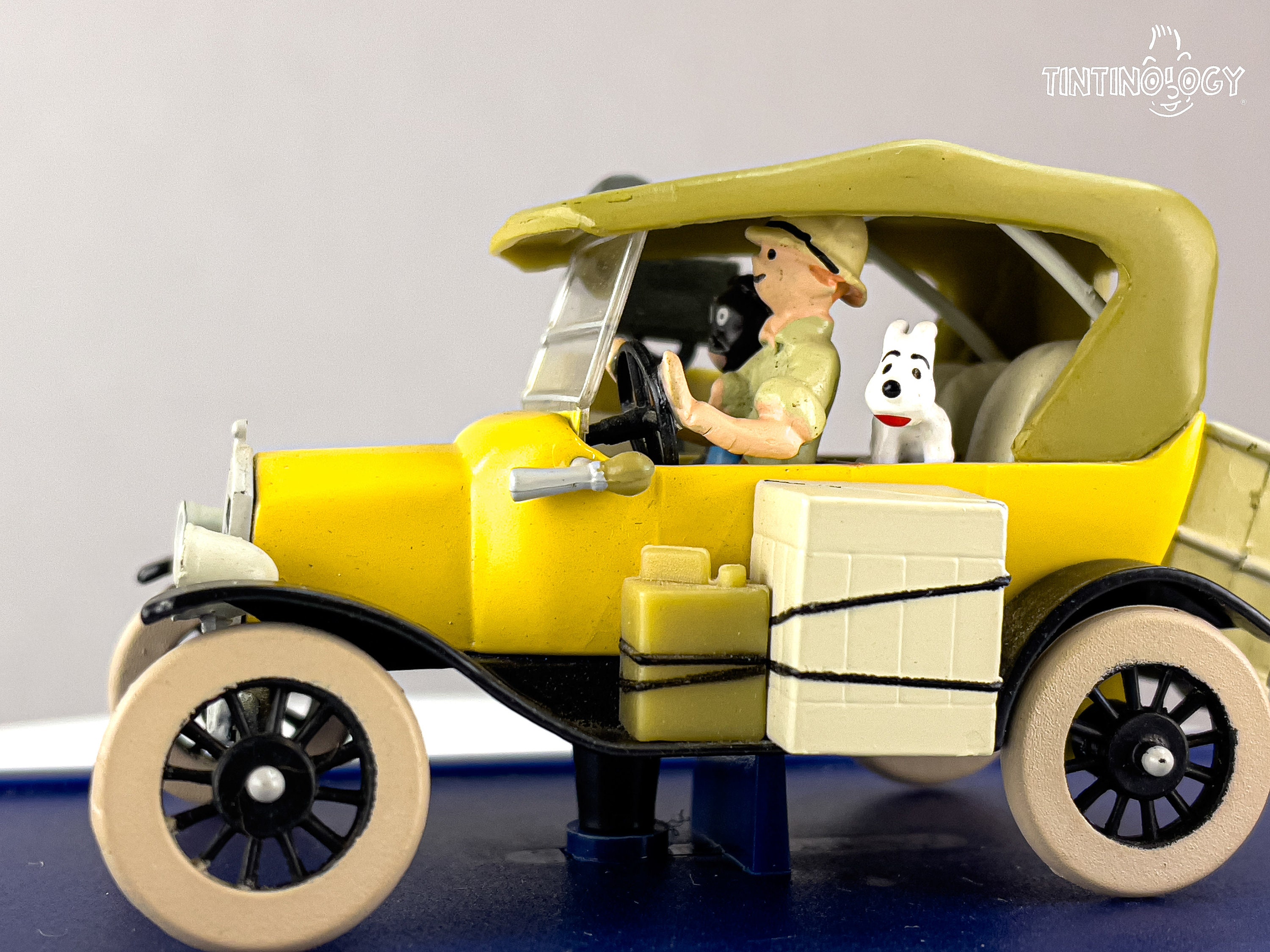 ATLAS TINTIN Car # 3 Ford Model T - Congo Herge Model Voiture 1/43