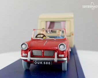 Figurine Triumph Herald De Tintin L'Ile Noire N°28-29 - Moulinsart