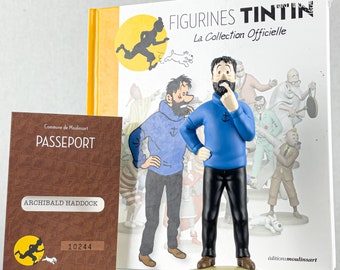 Tintin Figurine Officielle #2 Captain Haddock - The Crab with the Golden Claws Herge model Moulinsart Figure