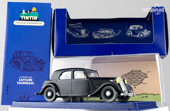 ATLAS TINTIN CAR #22 Citroen 15/6 - the Calculus Affair Herge