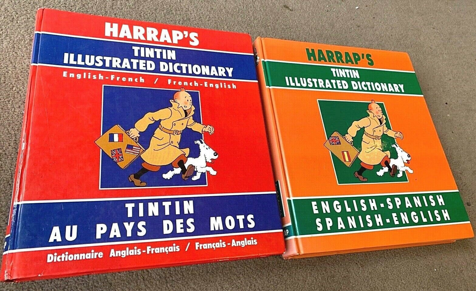 タンタンの冒険 図解仏英辞典「Tintin Au Pays Des Mots」 タンタンの冒険 図解仏英辞典「Tintin Au Pays Des Mots」 フランス