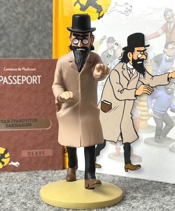 Tintin Figurines Officielle #60 Sakharine: Secret of the Unicorn