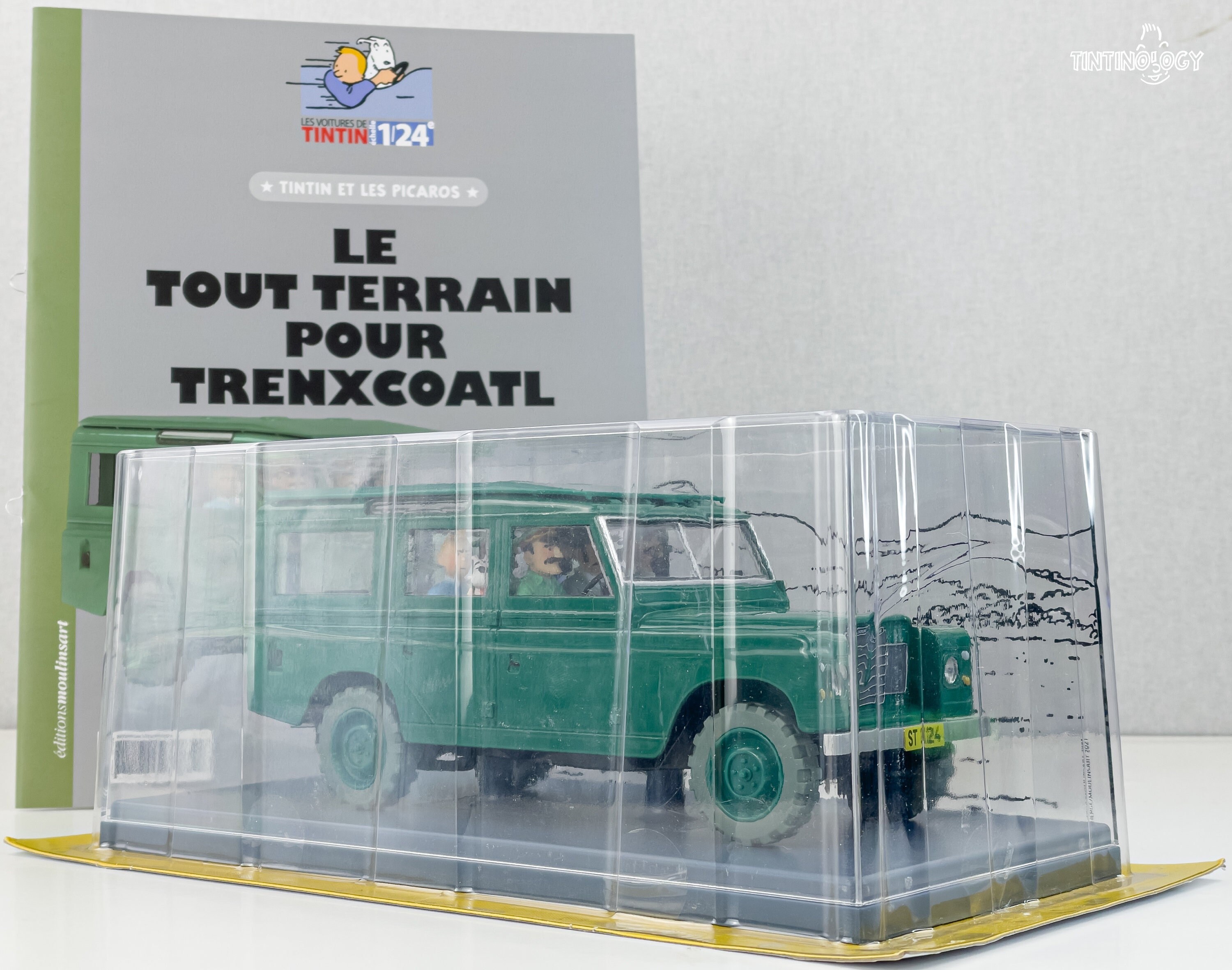 タンタンTintinの車 LAND-ROVER ランドローバー 1/24】 Land
