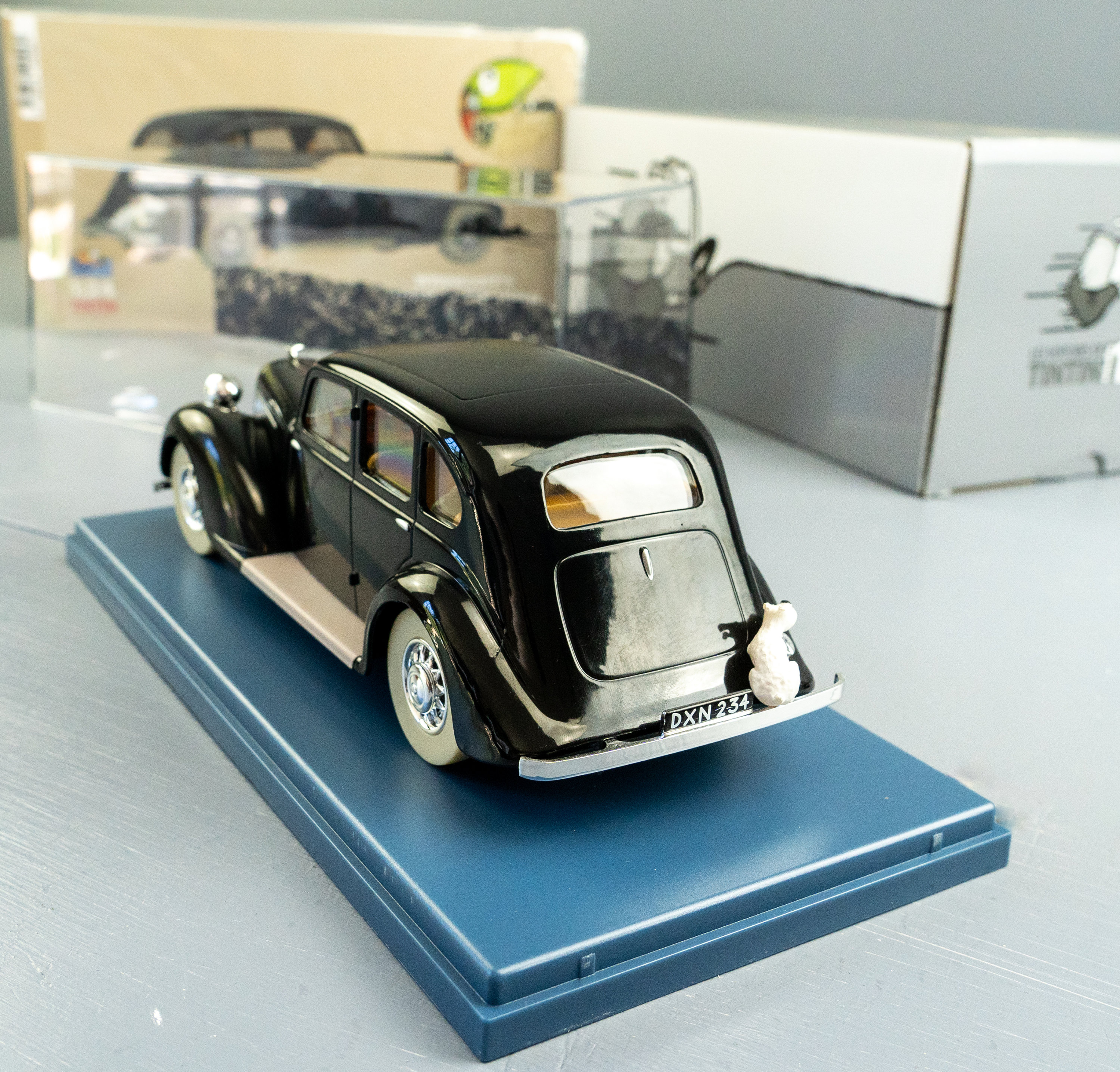 Tintin - Ensemble de 2 voitures 1:24 - La Pullman de