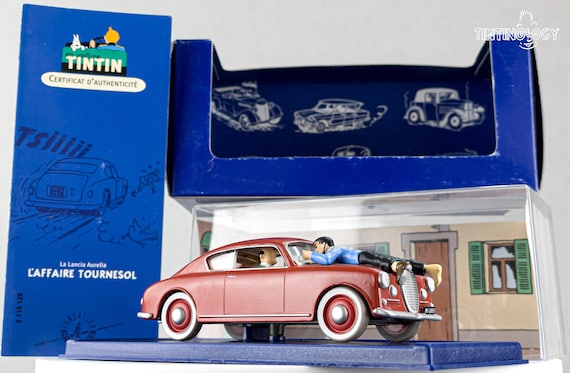 ATLAS TINTIN CAR # 26 Lancia Aurelia - the Calculus Affair Herge