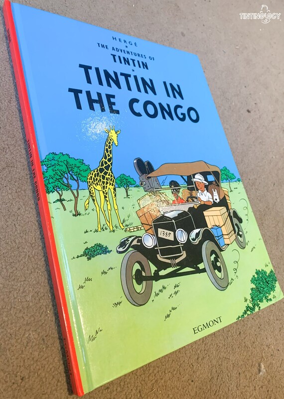 Tintin in the Congo 3rd Reprint Edition 2011 Egmont Hardback Etsy