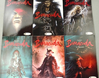 Barracuda Volumes 1-6 Comic Books: Cinebook UK Paperback Editions by Dufaux/Jérémy BUY INDIVIDUALLY