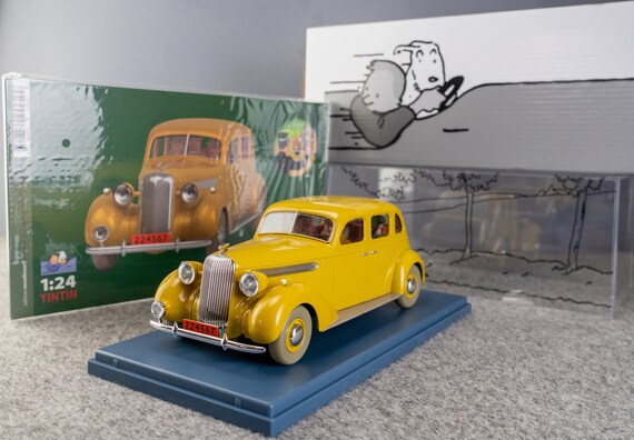 Mercedes De Tintin - Collection Hachette - Voitures De Tintin - Échelle 1/24 - Occasion