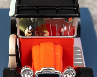 Tintin Le taxi pour Eastdown - L'ile noire - Rouge 1/24 29962