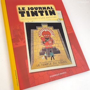 LE JOURNAL TINTIN: Coulisse Aventure 2013 Edition Rare French book on Herge's Journal Tintin Magazine