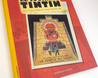 LE JOURNAL TINTIN: Coulisse Aventure 2013 Edition Rare French book on Herge's Journal Tintin Magazine