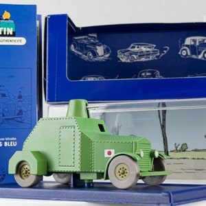 Atlas Tintin Car # 64 La Draisine - Land of Soviets Herge Model