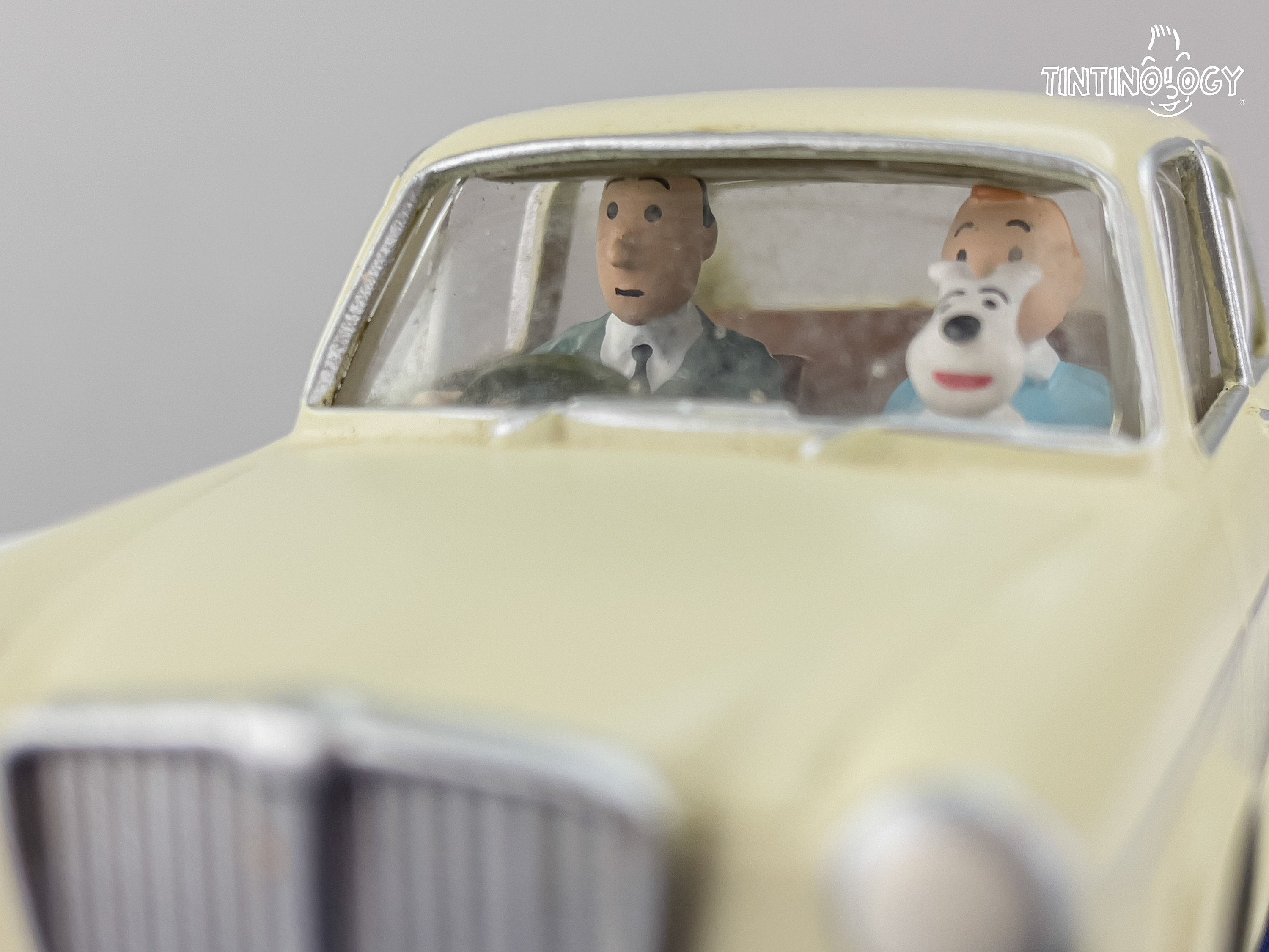 ATLAS TINTIN Car # 31 MG 1100 - Black Island Herge Model Voiture 1