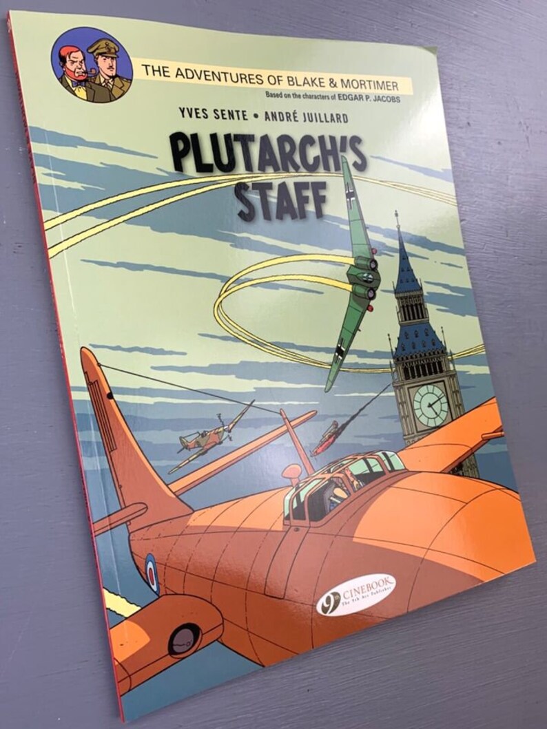 Blake & Mortimer Paperback Comic Collection Bücher 19 bis 27 : Cinebook UK Editions EINZELN KAUFEN 21 Plutarch's Staff