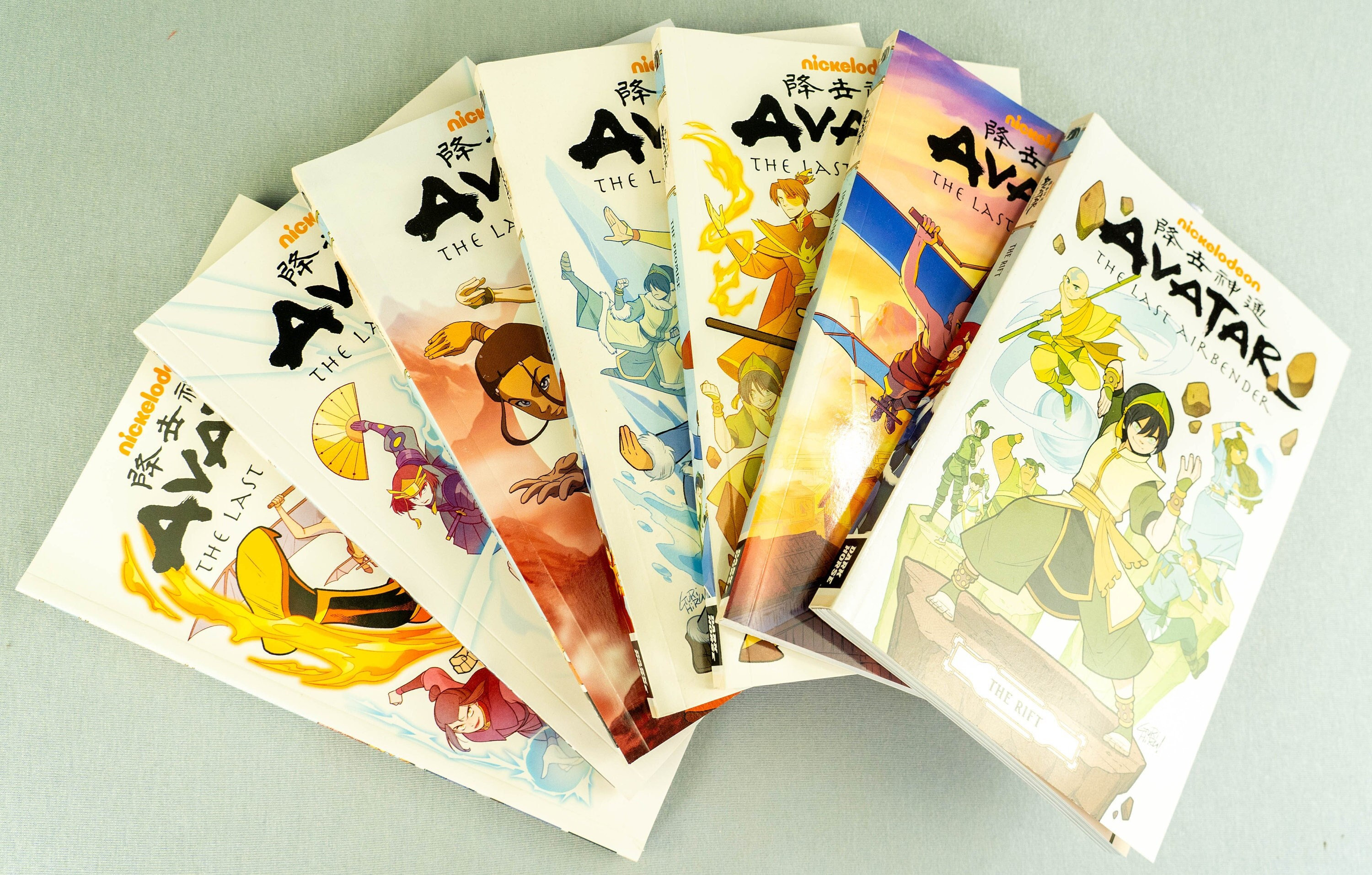 Avatar: Last Airbender Omnibus Edition Set X7 Comics BUY