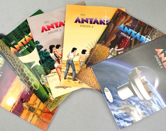 Leo Antares Episodes 1-6 Comic Books: Cinebook UK Paperback Editions FULL SET