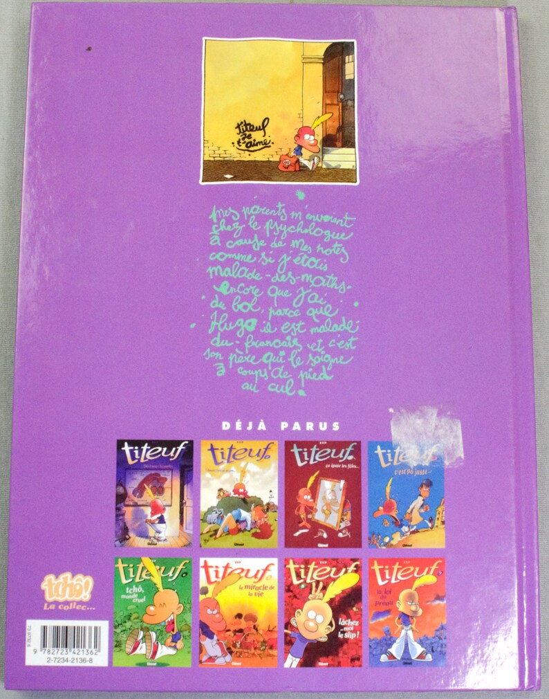 Titeuf et le Derriere des Choses Tome 5 - Glenat 2002 Französische HB Edition von Zep Bild 8