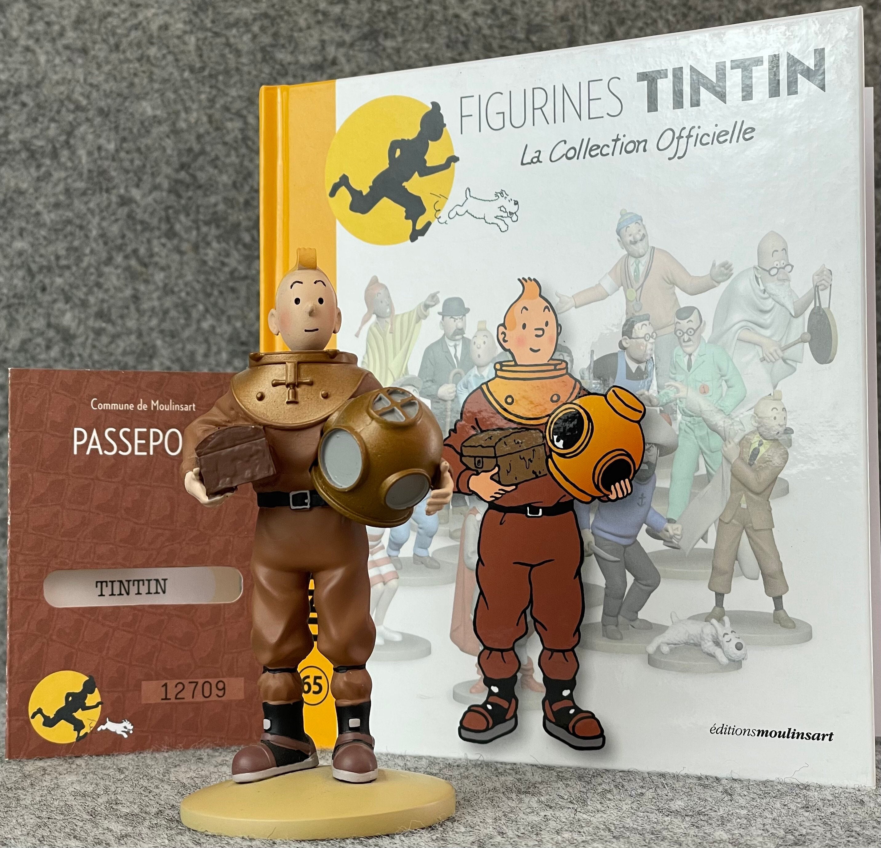 Figurine Tintin collection officielle
