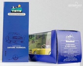 ATLAS TINTIN CAR # 16 La Bordure - Calculus Affair Herge Model Car