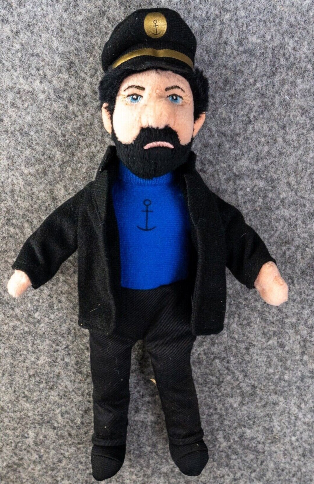 Moulinsart Captain Haddock Plush Soft Cuddly Toy 18cm Height Official Tintin Movie Etsy