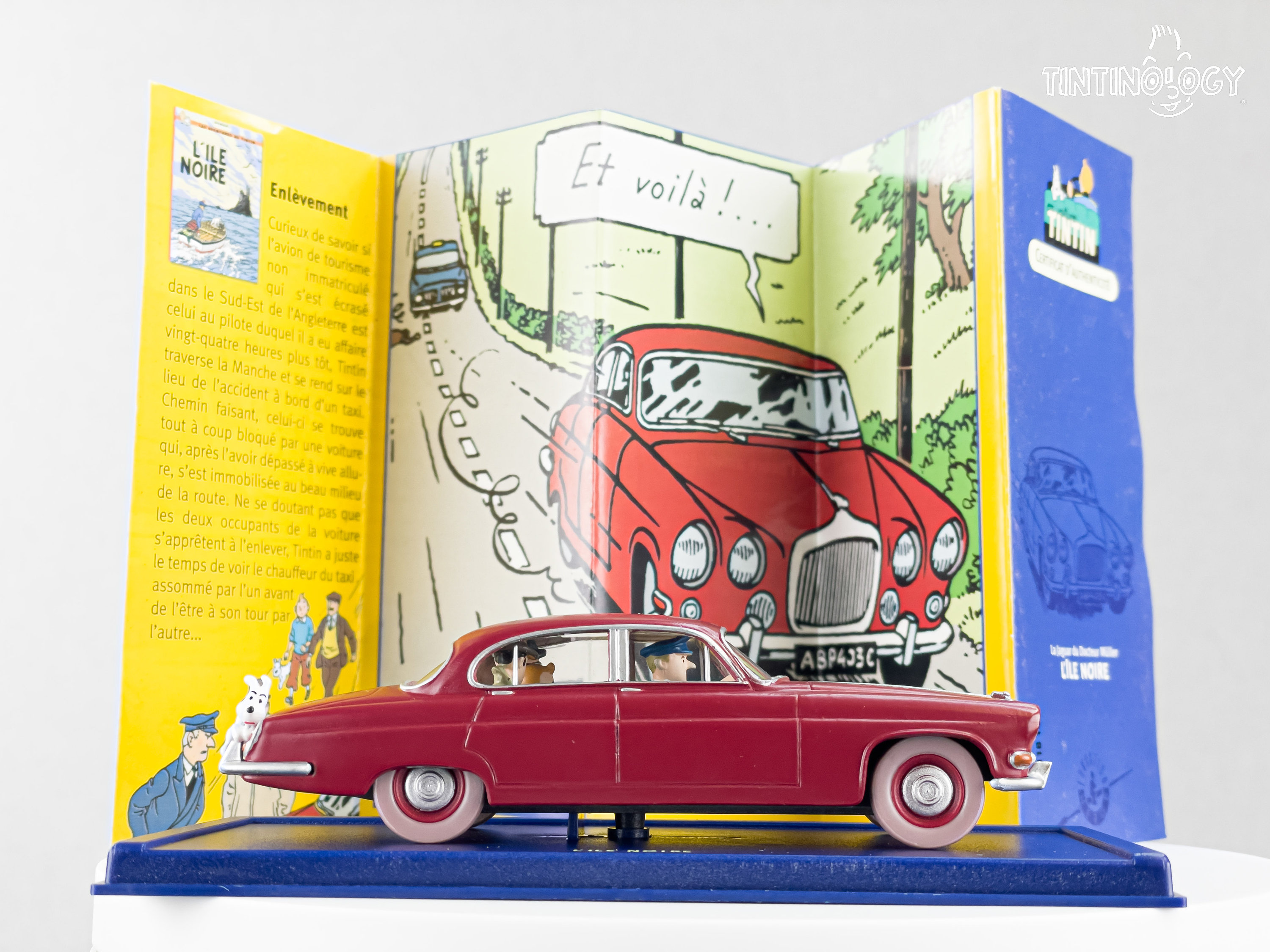 VOITURE TINTIN N°39 VOITURE D'APPARAT EN AMERIQUE ATLAS 1:43 of ref