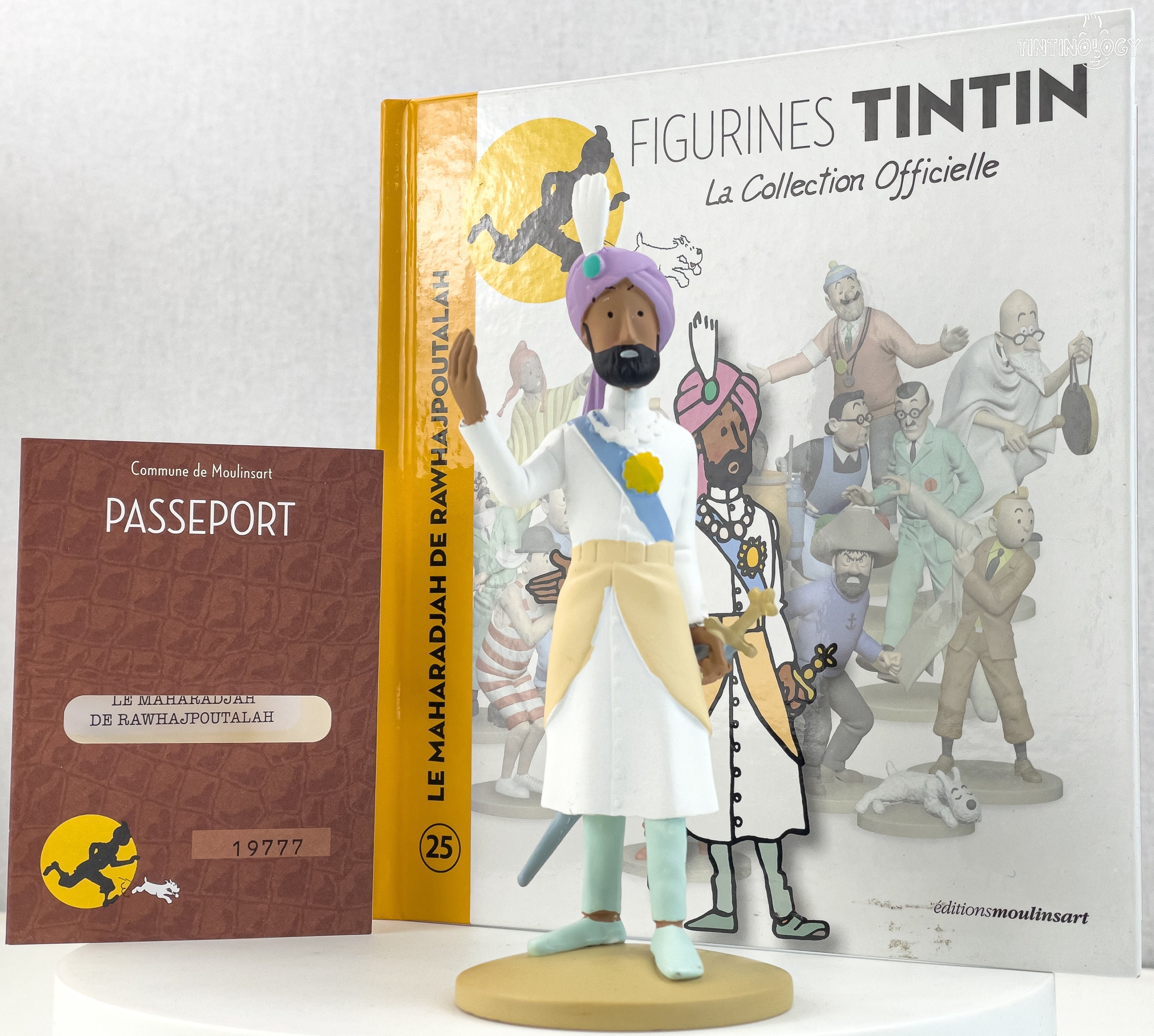 Tintin and Milou, the Cigars of the Pharaoh/les Cigares Du Pharaoh, Hergé, Model Car 1/43: Red Racing Car