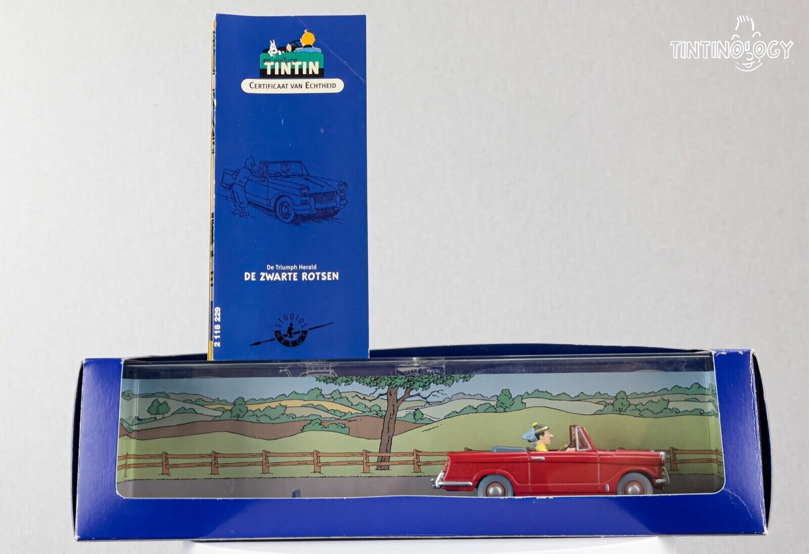 アトラス タンタンの車 #29 トライアンフ・ヘラルド：ブラック