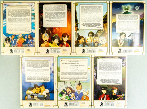 Avatar: the Last Airbender Complete Omnibus Edition Set X7 PB