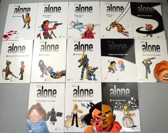 Alone Volumes 1-13 Comic Books: Cinebook UK Paperback Editions FULL SET