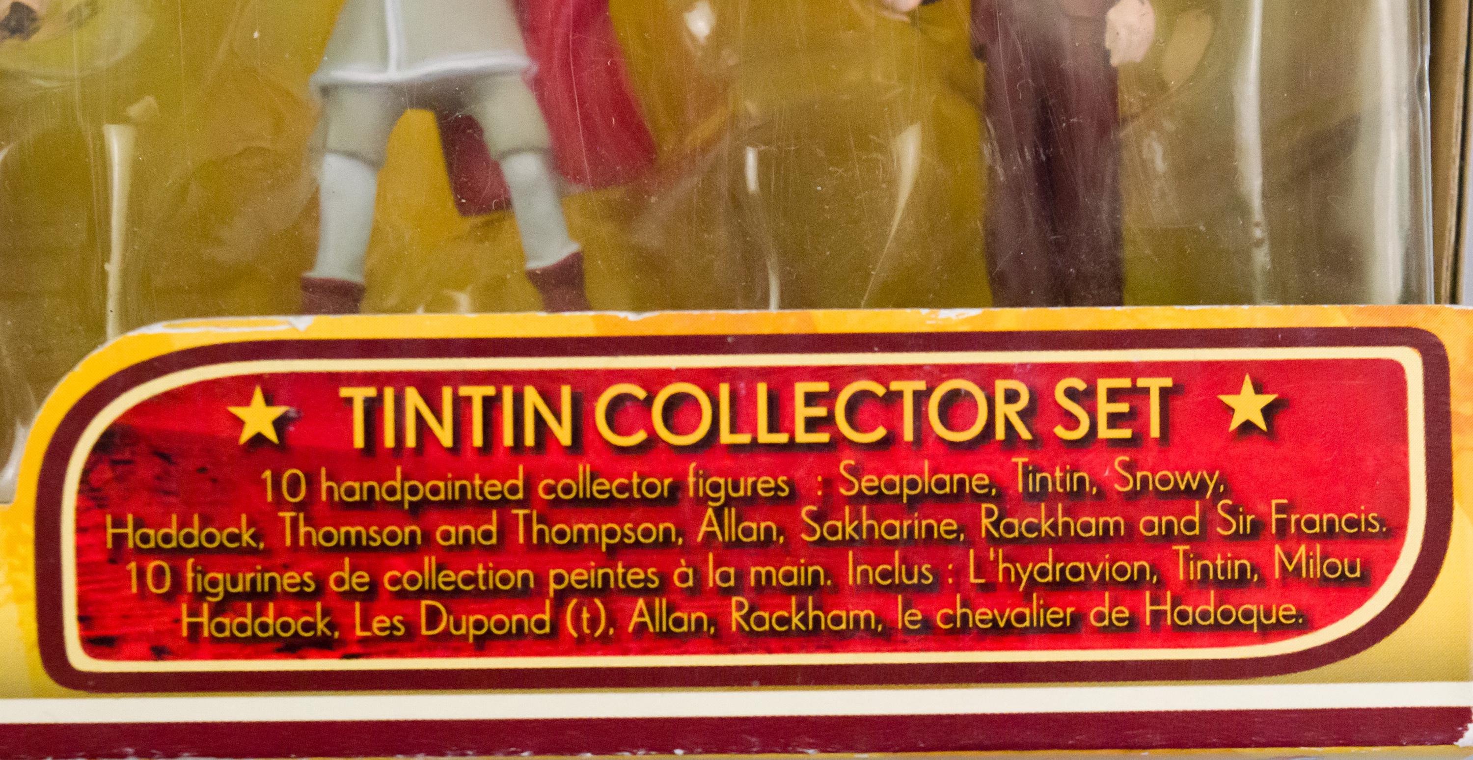 The Adventures of Tintin 2011 Collector Set - X10 Hand-painted