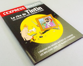 Le Rire Tintin: Revista Express Bellas Artes 2014 Libro HB francés Moulinsart 1er EO