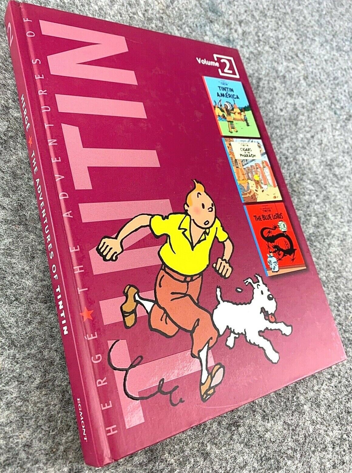 Egmont 2011 A5 3 in 1 Tintin Book Collection Full Set BUY INDIVIDUALLY